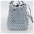Miu Miu Matelasse Hand Bag Leather 2way Light Blue Silver Auth 212701A - Jerrillo - vista 3