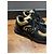 Baskets Chanel CC Logo en daim et paillettes - vue 8