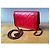 Borsa Chanel Wallet On Chain in pelle rossa - vista 3