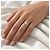 Tiffany & Co. Setting Anillo Solitario Platino 950 Diamante 0,22 ct G/VS1 Talla 47 - vista 9