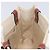 Chloé Chloe Woody Small Hand Bag Canvas Beige Brown Auth 209240A - Jerrillo - vista 20
