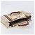 Chloé Chloe Woody Small Hand Bag Canvas Beige Brown Auth 209240A - Jerrillo - vista 6