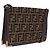 FENDI Zucca Canvas Shoulder Bag Brown Black Auth 212950 - Jerrillo - vista 2