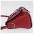 Miu Miu Bolso de Hombro de Cuero Rojo Plata Auth 211468V - Jerrillo - vista 4