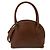 Sac à main Gucci Bamboo en cuir marron - vue 2