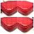 Cartera Chanel roja de cadena/hombro - vista 3