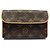 Louis Vuitton Florentine Monogram Pochette S Brown Pouch
