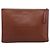 LOEWE Clutch-Tasche Leder Braun Silber Auth 210375M - Jerrillo - Ansicht 2