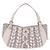 Salvatore Ferragamo Shoulder Bag Wool Knitted Fabrics Gray Silver Auth 212936V - Jerrillo - vista 2