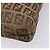 FENDI Zucchino Canvas Mamma Baguette Hand Bag Brown Silver Auth 207982 - Jerrillo - vista 15