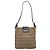 FENDI Zucchino Canvas Mamma Baguette Hand Bag Brown Silver Auth 207982 - Jerrillo - vista 2