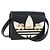 GUCCI Adidas Collaboration Shoulder Wallet Leather Black 702248 Auth 210520M - Jerrillo