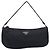 PRADA Bolso de Accesorios Nylon Negro Plata Auth 212103V - Jerrillo - vista 13