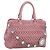 Miu Miu Matelasse Shoulder Bag Leather Pink Silver Auth 213404 - Jerrillo