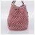 Miu Miu Matelasse Shoulder Bag Leather Pink Silver Auth 213404 - Jerrillo - vista 4