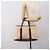 Hermès HERMES Garden Party Hand Bag Canvas Beige Silver Auth 213429 - Jerrillo - vista 18
