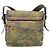 CHANEL Embroidery Graffiti Messenger bag Canvas Khaki Silver CC Auth 121518SM - Jerrillo - vista 3