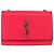 Autre Marque Saint Laurent Chain Shoulder Bag Leather Pink Silver Auth 210941M - Jerrillo