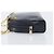 Céline CELINE Circle Chain Shoulder Bag Leather Navy Gold Auth 210950 - Jerrillo - vista 5