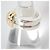 Autre Marque Anello a fascia Tiffany & Co. in argento sterling e oro giallo - vista 4