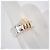Autre Marque Anello a fascia Tiffany & Co. in argento sterling e oro giallo - vista 7