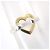Autre Marque Anello a fascia con cuore in argento sterling e oro Tiffany & Co. - vista 6