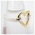 Autre Marque Anello a fascia con cuore in argento sterling e oro giallo Tiffany & Co. - vista 3