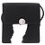 Bulgari BVLGARI Classico Hand Bag Satin Black Auth 210625A - Jerrillo