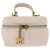 CHANEL Matelasse Vanity Chain Shoulder Pouch Caviar Skin White CC Auth 207090V - Jerrillo - vista 13