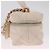 CHANEL Matelasse Vanity Chain Shoulder Pouch Caviar Skin White CC Auth 207090V - Jerrillo - vista 3
