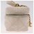CHANEL Matelasse Vanity Chain Shoulder Pouch Caviar Skin White CC Auth 207090V - Jerrillo - vista 4