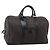 Céline CELINE Macadam Boston Bag PVC Black Gold Tone Auth 209064V - Jerrillo
