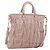 Miu Miu Matelasse Hand Bag Leather 2way Pink Gold Auth 212497A - Jerrillo