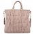 Miu Miu Matelasse Hand Bag Leather 2way Pink Gold Auth 212497A - Jerrillo - vista 2