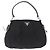 PRADA Schultertasche Nylon Schwarz Silber Auth 208419V - Jerrillo - Ansicht 13