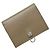 Fendi By The Way Bi-fold Geldbörse Beige Leder