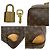Borsa Boston Louis Vuitton Sirius 45 - vista 6