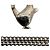 Colar Chanel Prateado com Strass - vista 6