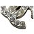 Colar Chanel Prateado com Strass - vista 8