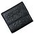 Cartera tri-fold Chanel de piel de cordero negra
