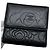 Cartera tri-fold Chanel de piel de cordero negra - vista 10