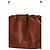 Borsa a mano Ninon in pelle marrone Apc - vista 3