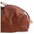 Borsa a mano Ninon in pelle marrone Apc - vista 4