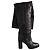 Isabel Marant Schwarze Overknee-Stiefel