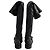 Jimmy Choo Botas mosqueteras negras - vista 2
