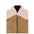 Veste en cuir Sandro beige - vue 2