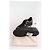 Sneakers Louis Vuitton in pelle nera - vista 6