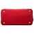 Borsa Tote Satchel Prada Small Canvas Canapa Logo rossa - vista 3