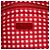 Borsa Tote Satchel Prada Small Canvas Canapa Logo rossa - vista 5