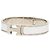 Bracciale Clic H PM stretto in smalto bianco Hermès - vista 2